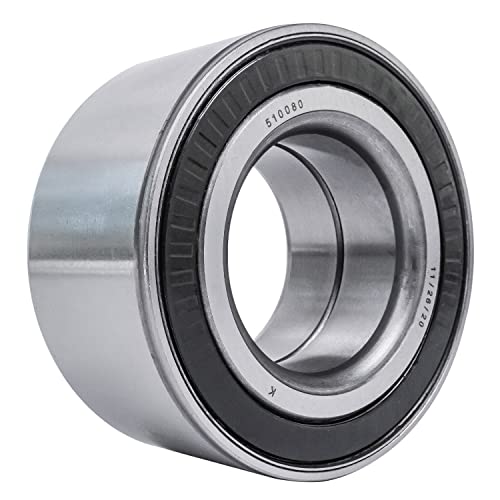 Detroit Axle - Front Wheel Bearing Assembly for 2001-2005 BMW 325xi 330xi, 2000 X5 - size: 510080/Single