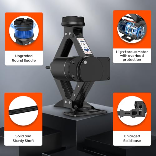 IMAYCC Electric Car Jack kit, 3 Ton Universal Tire Jack Repair Tools with Lug Wrench,Electric Lifting Jack for Car, SUV, ATV