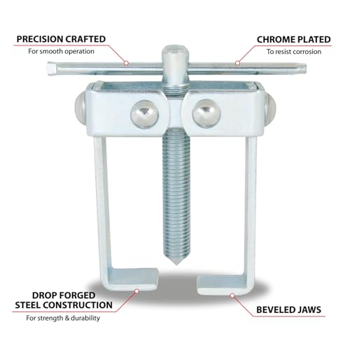 Performance Tool W140 2-Jaw Gear Puller, 3-1/2 - style: 2 Jaw | 3" Reach | 3.5" Spread