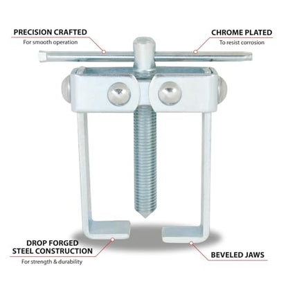 Performance Tool W140 2-Jaw Gear Puller, 3-1/2 - style: 2 Jaw | 3" Reach | 3.5" Spread