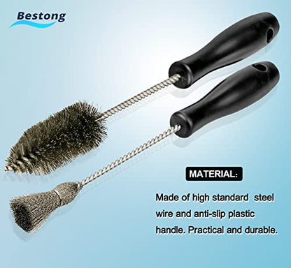 Injector Seat Cleaning Brush Kit for Ford CAT Navistar Diesel Engines | Removes carbon from injector seats for better sealing and prevents leaks during diesel injector service