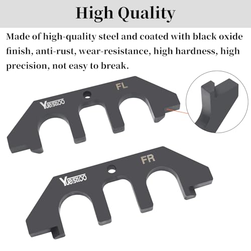 Camshaft Holding Alignment Timing Tool, Cam Locking Timing Tool | Compatible with Ford F150 Mustang 5.0 Coyote V8 Engine 2010-2017, Compatible with Gen 1 & Gen 2 5.0 Coyote Engine - color: 2010-2017, size: 2 PCS