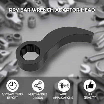 Automotive Suspension Strut Separator Tool Kit, Including a pry bar Wrench Adapter and Gloves, Compatible with V olkswagen, A UDI, B MW, F ord, P eugeot, C itroën