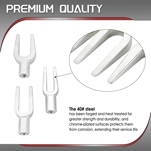 ATP 5PCS Pickle Fork Ball Joint Separator Set Tie Rod/Ball Joint Separator Kit for Separating Ball Joints Tie Rods Pitman Arms