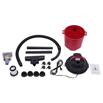 4 Gallon Wet Dry Vacuum Cleaner, 3 in 1 Shop Vacuum Cleaner Machine Floor Cleaner with Blower Function for Car Home Garage Pet Hair