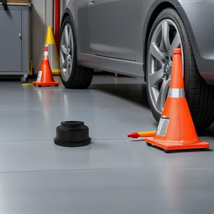 2pcs Wheel Balancer Cone and Quick Release Nut for Car Tire Change Portable Tire Balancer Pressure Cup Accessory Compatible with Wheel Repair Machines