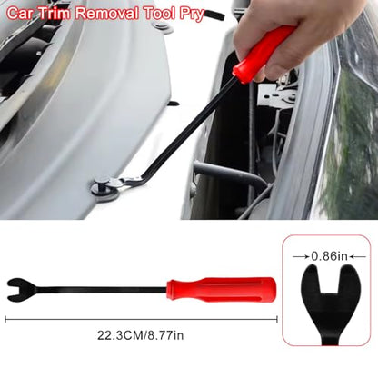 WISEUP 8-Piece Fuel Line Disconnect Tool Set – Fuel Line/Hose Clamp/Removal Pliers, Electrical Disconnect/Push Pin Tools, Relay Puller, Panel Clip Remover & Filter Caliper