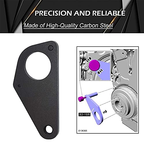 Engine Camshaft Timing Locking Tool Set for Jaguar/Land Rover Evoque 2.0T/Ford 2.0 SCTi Ecoboost Ti-VCT Mondeo Focus - color: Black