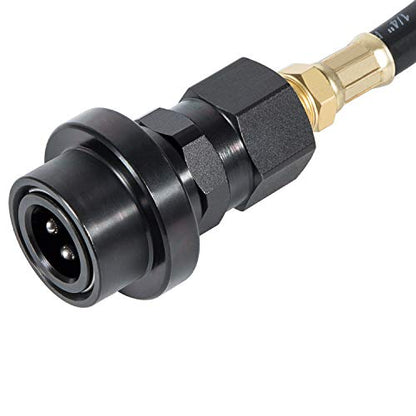 TU-32-6 Diesel Fuel Pressure Tester Kit with Test Gauge and 6Ft Hose Fit for GM 6.6L Duramax Engines