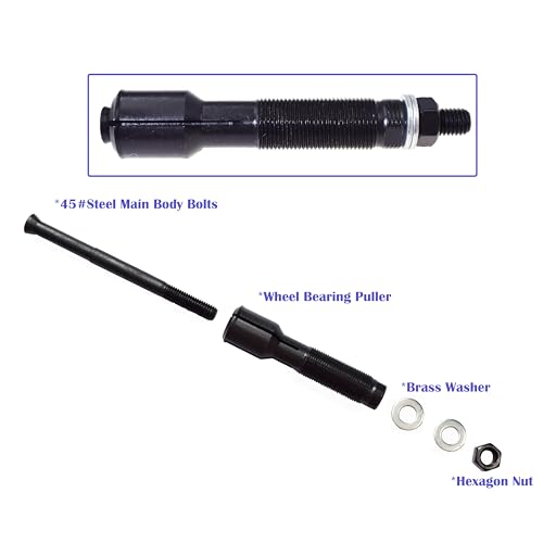 Motorcycle Wheel Bearing Removal & Installation Kit Compatible with Harley-Davidson 3/4", 1", 25mm Bearings