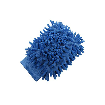 Microfiber Auto Detailing Kit Compact Collapsible Water Bucket Cloth Wash Mitt Vehicle Exterior Cleaning Set