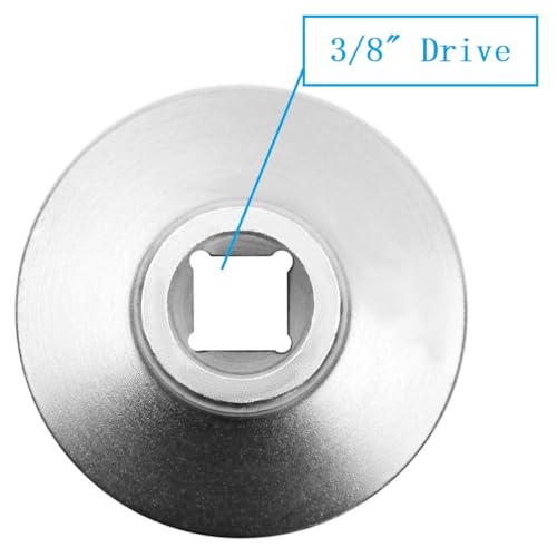 32mm Socket for GM,Volkswagen,Pontiac Chevrolet,Saturn, Pontiac, Saab, Steel Oil Filter Wrench, 3/8" Drive 6-Point Filters Cap Removal Tool