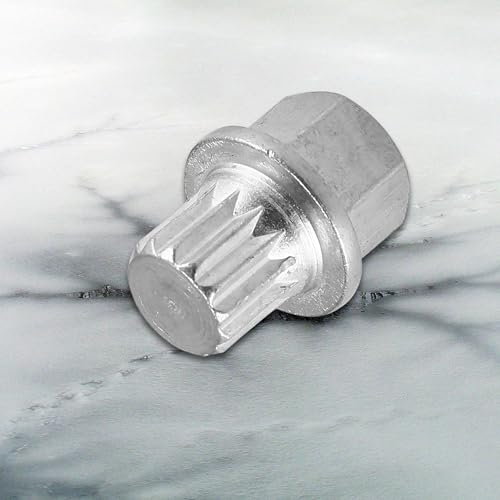 X AUTOHAUX 3/14PT Car Wheel Lock Lug Nut Anti Theft Wheel Lock Nut Screw Removal Key for VW for Audi - size: 3/14PT