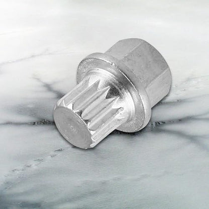 X AUTOHAUX 3/14PT Car Wheel Lock Lug Nut Anti Theft Wheel Lock Nut Screw Removal Key for VW for Audi - size: 3/14PT