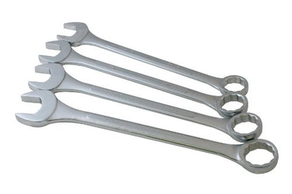 SUNEX TOOLS 9604 Super Jumbo SAE Combination Wrench Set, 4-Piece, Silver - size: SAE, style: Super Jumbo Combination Wrench Set 4-Piece