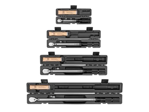 TEKTON 1/4, 3/8, 1/2 Inch Drive Micrometer Torque Wrench Set | TRQ95903
