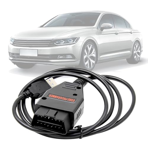 Galletto 1260 OBD2 to USB Cable Code Reader for Diesel and Petrol Cars,Compatible with Toyota/Honda/Ford/GM/Fiat/Porsche Vehicles ECUs Diagnostic Scanner Tool, Work with Windows 32-bit System