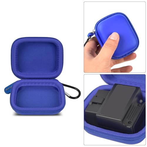 Car and Auto Mini Carry Case Compatible with BlueDriver Bluetooth Pro/Pro Next Gen OBDII OBD2 Scan Tool Monitor for iPhone & Android -Bag Only (Dark Blue) - color: Dark Blue