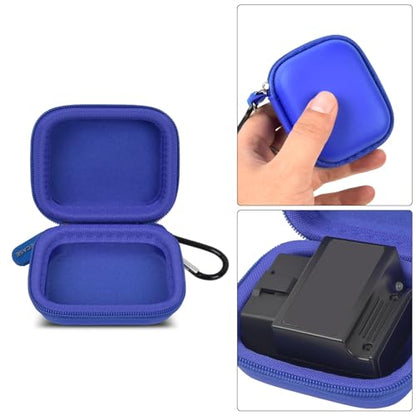 Car and Auto Mini Carry Case Compatible with BlueDriver Bluetooth Pro/Pro Next Gen OBDII OBD2 Scan Tool Monitor for iPhone & Android -Bag Only (Dark Blue) - color: Dark Blue