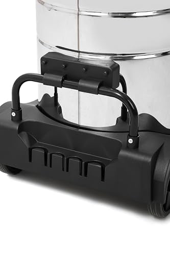Dapper Supply 21 Gallon 8.5 Peak HP Wet/Dry Vacuum, Stainless Steel Tank, 2 in 1 Function Portable Shop Vacuum with Attachments, Built-in Drain Ideal for Jobsite, Garage & Workshop. - size: 21 Gal