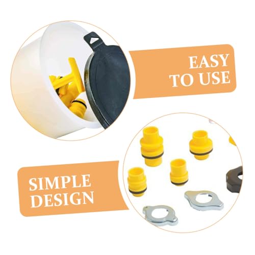 KICHOUSE 1 Set Durable Spill Radiator Funnel Kit Coolant Fill for Automotive Use Prevents Spills Trapped Air for Engine Flush and Radiator Maintenance