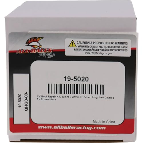 All Balls Racing 19-5020 CV Boot Kit (4025) Compatible With/Replacement For Polaris