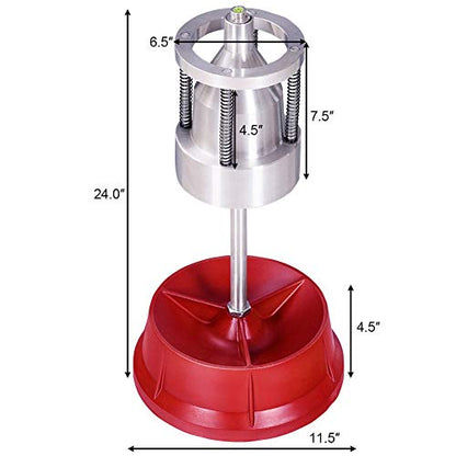 Portable Bubble Wheel Balancer with Bubble Level Static Balancing Machine Tire Changer Auto Car Wheel Repair Balancer