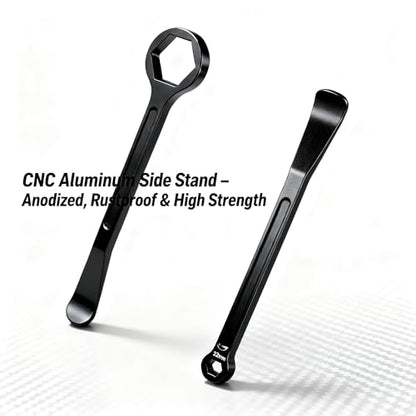 Motorcycle Tire Spoons,10/13/22/27/32(0.39''/0.51''/0.87''/1.06''/1.26'')Tire Iron Lever Tool Spoon Wrench Set Motorcycle Tire Change Kit Compatible with Pit/Dirt/MX Motorcycles XC SX(Black) - color: Black