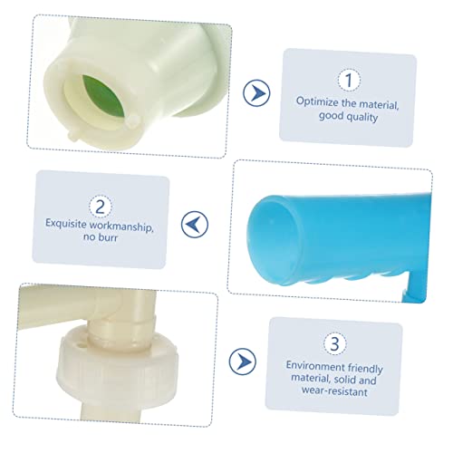 Garneck 2Pcs Manual Oil Transfer Pump Multifunction Fuel Transfer Tool for Water Liquids Easy to Use Hand Pump Design for Convenient Liquid Extraction