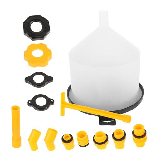 ULTECHNOVO 1set Precision Coolant Funnel Kit Automotive Radiator Filling Tool Set Spill Design for Easy Coolant Maintenance Fit for Cars Boats