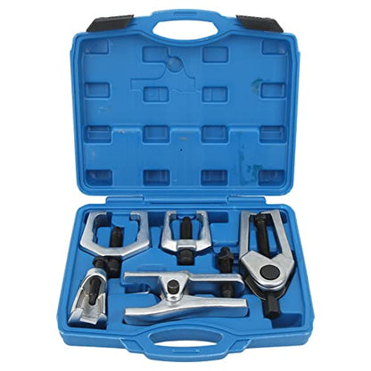 5 Pcs Ball Joint Separator, Alloy Steel Tie Rod End Remover, Pitman Arm Puller, Tie Rod End Tool Set for Trucks