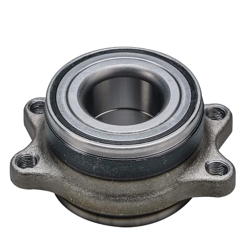 Detroit Axle - Pair Rear Wheel BearingHub Assembly for 2000-2004 Subaru Legacy Outback, 2003-2006 Baja Non-ABS, 2000 2001 2002 2003 2004 512183 - style: 512183 x2/Pair