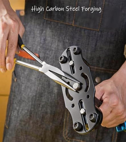 Long Reach Pliers,11 inch,Straight Head,Rust-Proof,Anti-Slip Handle.