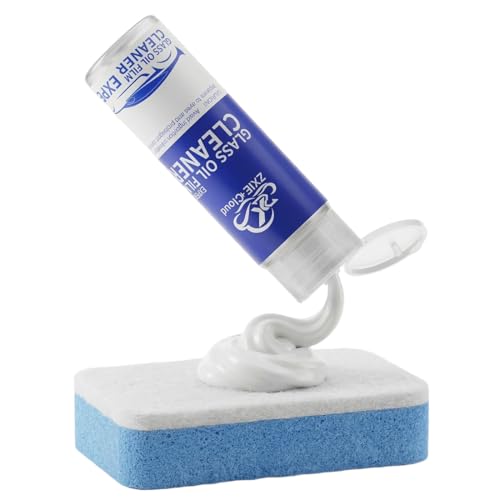 Glass Polish kit,1.69 Fl Oz cerium oxide glass polish compound with polishing brush,glass scratch remove,Oil Film Cleaner,Glass Cleaner, Removes Stains and Water Spots, for Cars Glass and Mirror - size: 1.69 Fl Oz (Pack of 1)