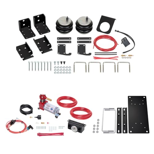 TrendsAuto Firestone Airide Rear Ride-Rite Air Spring Kit & Air Command Dual Path Analog Compressor Kit fits 2023-2026 Colorado/Canyon (Does not fit ZR2 Bison or AT4X Models) | TrendsAuto Decal - size: Dual Path Analog