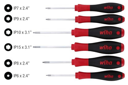 Wiha 36296 6-Piece Torx Plus Screwdriver Set