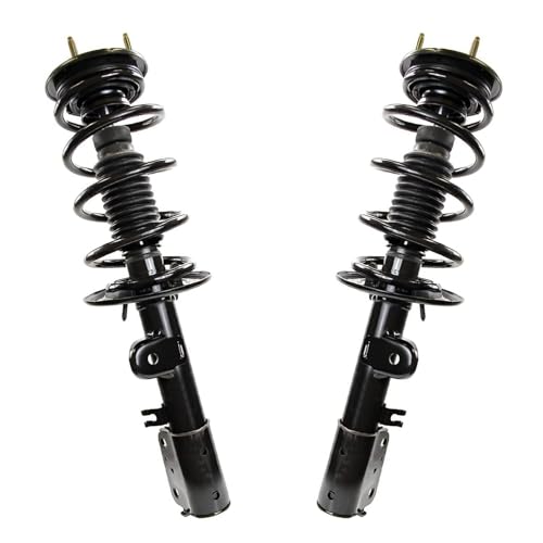 Detroit Axle - AWD 3.5L Front Struts Kit for 2013-2019 Ford Explorer, 2 Struts with Coil Spring 2 Sway Bar End Links Replacement Suspension Ready Strut Shock Assembly - size: 4QS47462-V1/ sway kit
