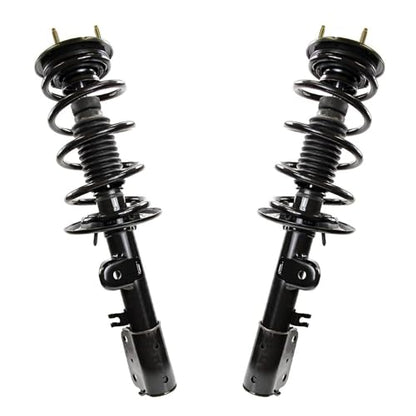 Detroit Axle - AWD 3.5L Front Struts Kit for 2013-2019 Ford Explorer, 2 Struts with Coil Spring 2 Sway Bar End Links Replacement Suspension Ready Strut Shock Assembly - size: 4QS47462-V1/ sway kit