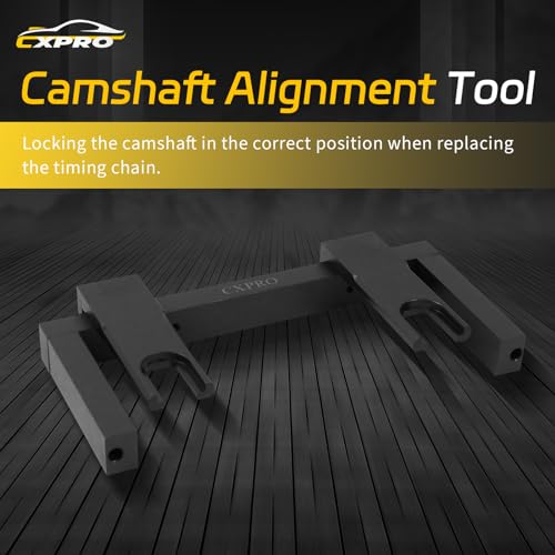 Camshaft Alignment Timing Tool Set, Engine Camshaft Timing Tool for BMW N51 N52 N53 N54 N55 Engine, 2.5/3.0 Chain Drive, Six-Cylinder, Twin Camshafts Petrol Engines