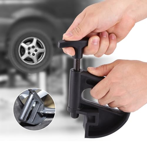 Tire Clamps for Tire Machine, Manual Tire Changer Bead Buster, Tire Bead Breaker Tire Mounting Clamp Wheel Changing Helper