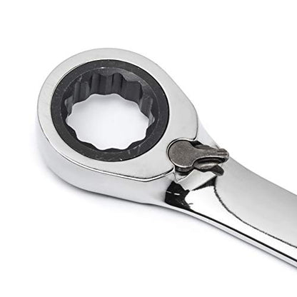 GEARWRENCH 8 Piece 72-Tooth 12 Point Reversible Ratcheting Combination SAE Wrench Set | 9533N (Pack of 10) - size: Pack of 10