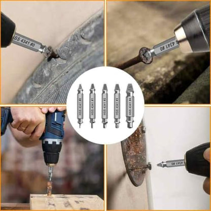 Damaged Screw Extractor Kit The Perfect Father’s Gift from Wife, Daughter or Son A Practical Tool Set for Removing Rusty, Stripped, or Broken Hardware Ideal Gift for Men and DIY Enthusiasts