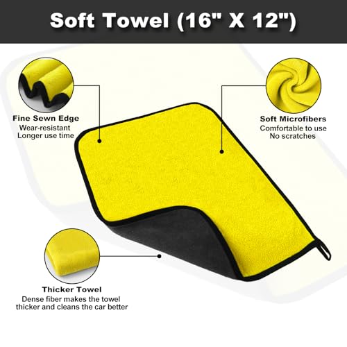 Car Wheel Brush kit, Tire Brush, Wheel Cleaner Brush, Soft-bristled Rim Cleaner Brush, Car Detailing Brushes, Wheel Brushes for Cleaning Wheels,Tires, Car Cleaning Brush Supplies Kit - color: Black