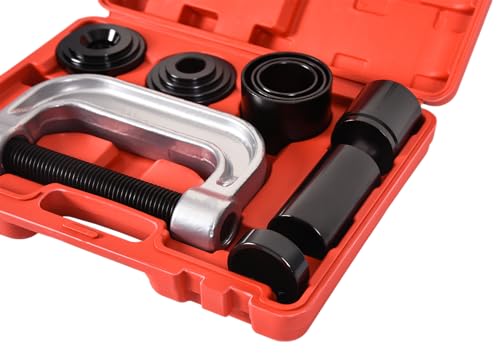 DHA Ball Joint Press Removal Kit, Heavy Duty Ball Joint Installer Remover Service Tool, for Most 2WD and 4WD Cars Light Trucks