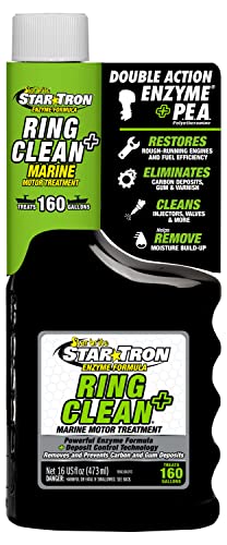 Star Brite Star Tron Ring Clean Plus Deposit Control - Cleans Injectors, Valves, & Entire Engine to Restore Power & Efficiency - 16 OZ Treats 160 Gallons (095616) - style: 16 Ounce