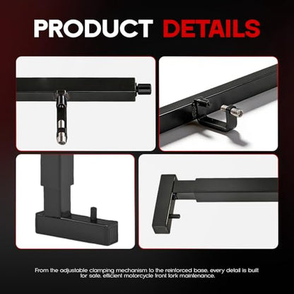 for TFSC 01 Motorcycle Fork Spring Compressor Tool, Universal for Sport Bikes & Road Racers