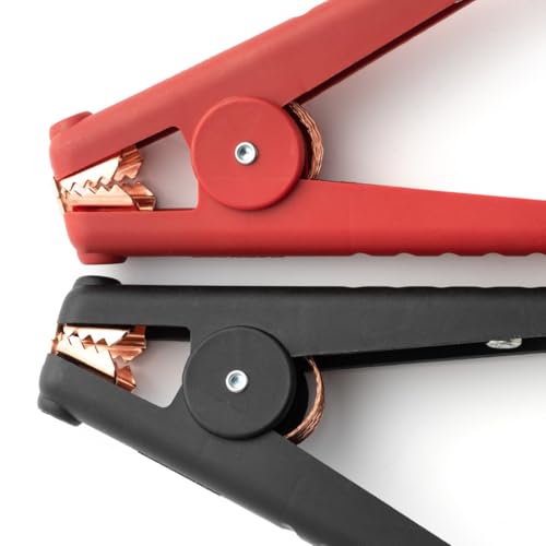 Spartan Flex 20 Foot 1/0 AWG Gauge Heavy Duty Jumper Cables Set - size: 20ft, style: 1/0awg