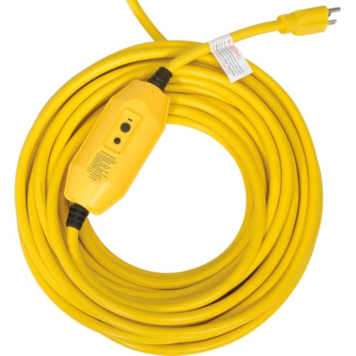 Global Industrial Corded Low Speed Floor Machine, 17" Cleaning Path | Durable Stainless Steel Construction, Heavy-Duty 1.5 HP Motor, 50'L Safety Power Cord with GFCI Plug