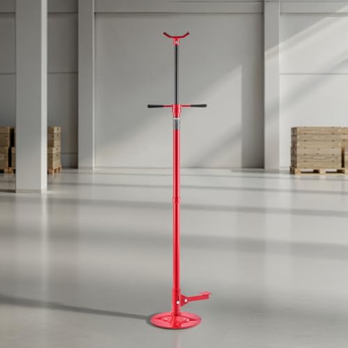 VEVOR Underhoist Support Stand, 3/4 Ton (1653 lbs) Capacity Under Hoist Jack Stand, Lifting from 51.97" to 80", Bearing Mounted Spin Handle, Foot Pedal, 12" Diameter Base, Support Vehicle Components