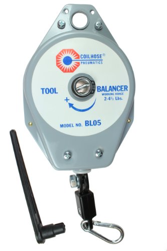 Coilhose Pneumatics BL02 Heavy Duty Mechanical Tool Balancer, 1 - 3.5 Pound Load Capacity - size: 1-3.5 LBS